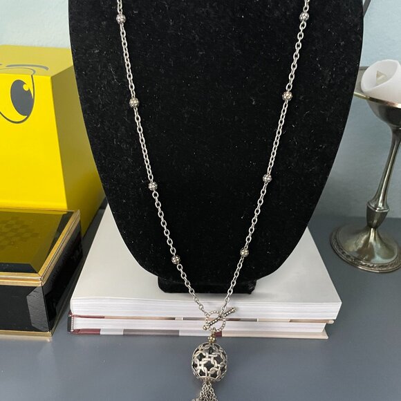 JOHN HARDY TASSEL NECKLACE 18K 925 - Picture 1 of 7